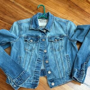 Garage Light Blue Denim Jean  Jacket- size Small